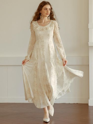 Pastoral Style Chiffon Dress - DUNDROP - Modalova