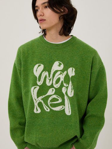 WK 3D Logo Knit Sweater - WAIKEI - Modalova