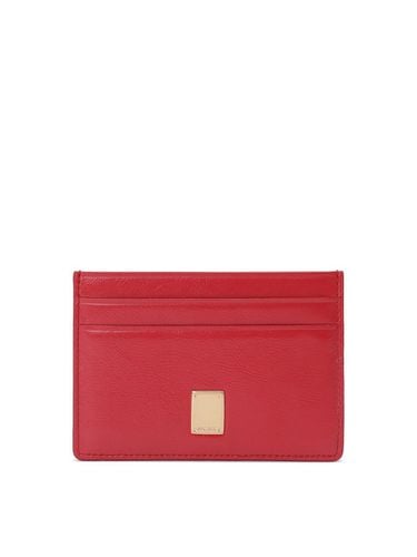 Lick Flat Card Wallet_Red - COURONNE - Modalova