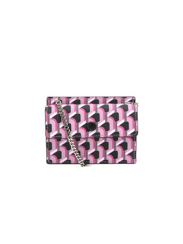 Monogram Chain Cross Card Wallet - RSK - Modalova