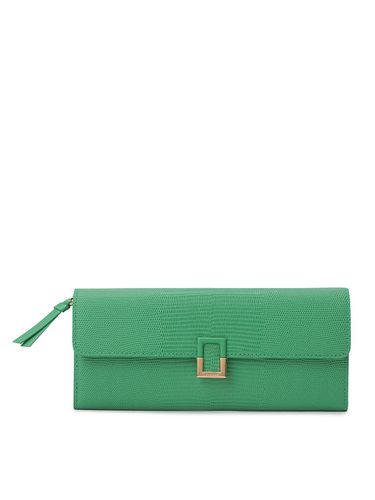 Ilian Card Long Wallet_Green - COURONNE - Modalova