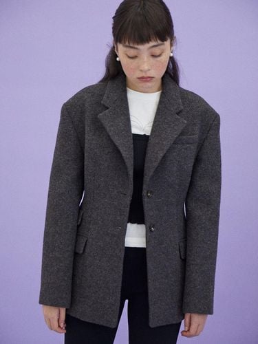 S Lily Wool Jacket_Grey - The Aperture - Modalova