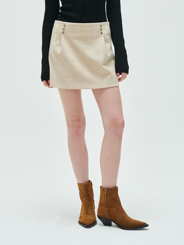 Low Rise Suede Skirt - ODER - Modalova