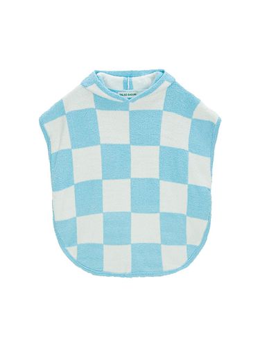 Checker Hooded Cape Towel Pancho () - SALADBAGUNI - Modalova