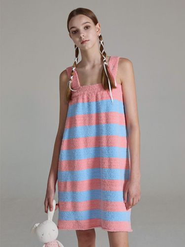 Stripe Sleeveless Dress () - SALADBAGUNI - Modalova