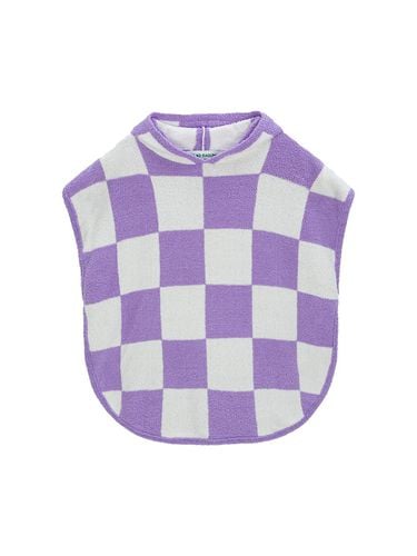 Checker Hooded Cape Towel Pancho () - SALADBAGUNI - Modalova