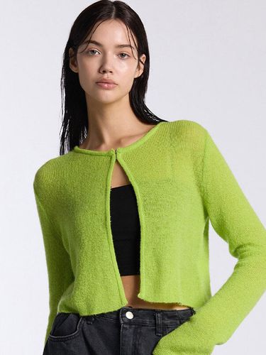 Clip Mohair Cardigan - SALADBAGUNI - Modalova