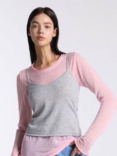 Kidmohair Round Neck Pullover () - SALADBAGUNI - Modalova