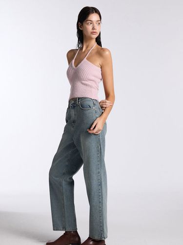 Normal Semi Wide Denim Pants () - SALADBAGUNI - Modalova