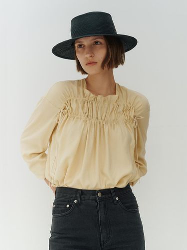 Double Shirring Blouse - REMPLACEMENT - Modalova