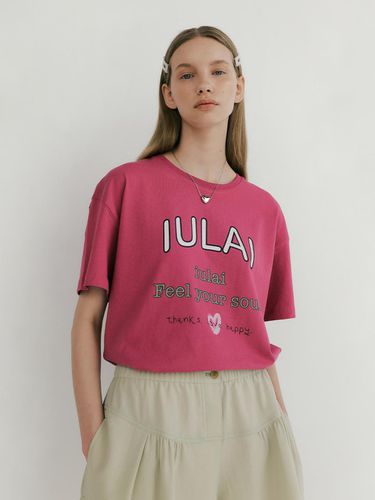 Banding Round T-shirt_Plum Pink - IULAI - Modalova