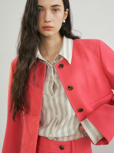 Terry Jacket_Fuchia Pink - IULAI - Modalova