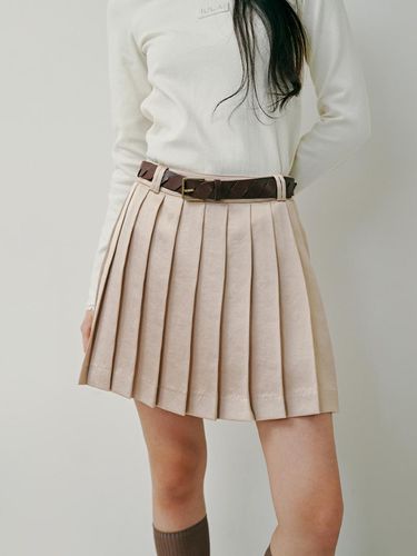 The Moon Skirt_Gold Beige - IULAI - Modalova