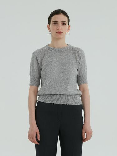 Boucle Melange Short Sleeve (Grey) - REMPLACEMENT - Modalova