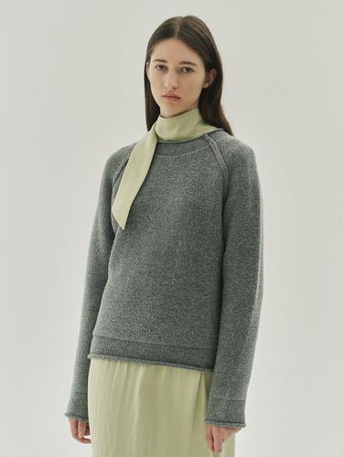 Curl-Up Raglan Pullover (Grey) - REMPLACEMENT - Modalova