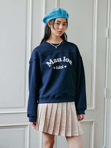 Mau Sweatshirt_Navy - IULAI - Modalova