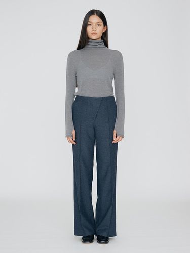 Oblique Line Trousers (Indigo) - REMPLACEMENT - Modalova