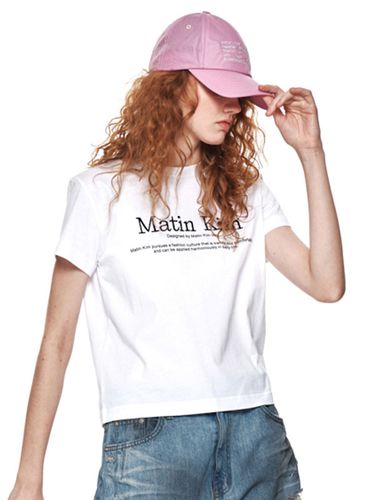 Matin Heritage Crop Top_White - Matin Kim - Modalova