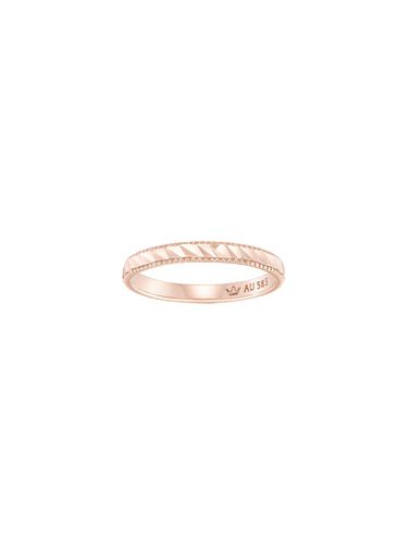 J E Te 14K Ring - J.ESTINA - Modalova