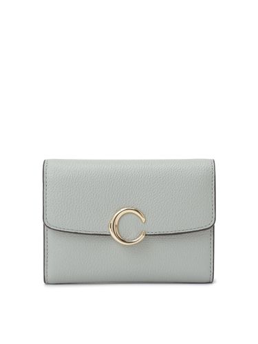 Bay Zipper Half Wallet_Misty Green - COURONNE - Modalova