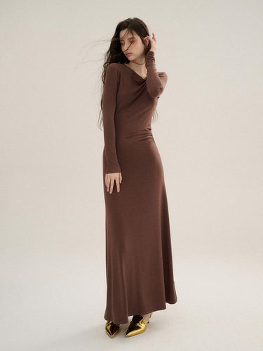 Drape Long Dress - Sincethen - Modalova