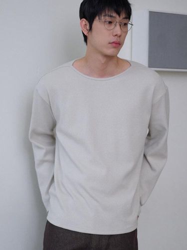 Basic Bateau Neck Knit Sweater - TLEYOUNG - Modalova