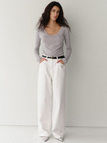 Classic Wide Denim_White - ARCHAIC - Modalova