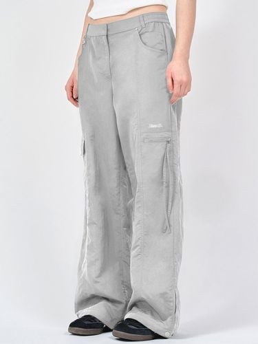 Wide Cargo 2way Parachute Pants_Gray - TMAKER - Modalova