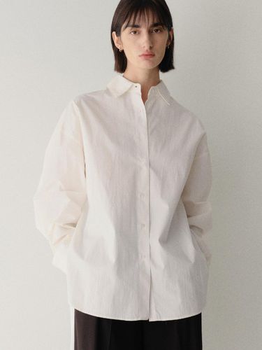 Noir Cotton Shirt - ARCHAIC - Modalova