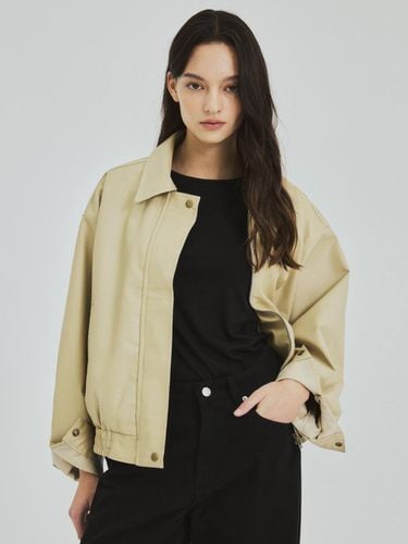 Vegan Leather Blouson Jacket - WEDNESDAY OASIS - Modalova