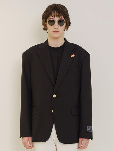 Nomantic Hidden Lining HQ Blazer Jacket_Black - beyondcloset - Modalova