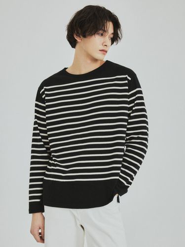 Stripe Long Sleeves T-Shirt - WEDNESDAY OASIS - Modalova