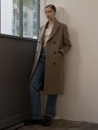 Classic wool double coat - ILOIL - Modalova