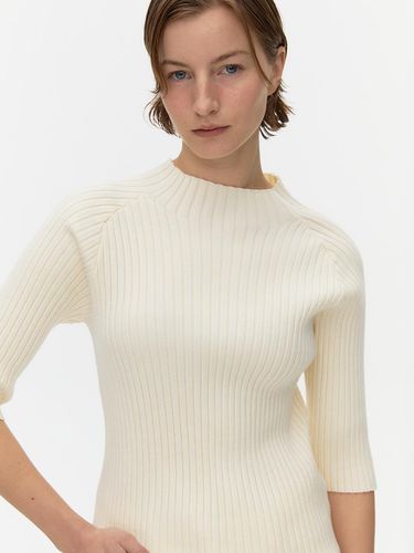 Mock Neck Sweater - ahwe - Modalova