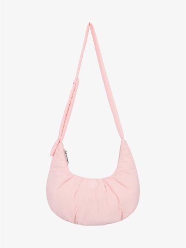 Circle Logo Padding Hobo Bag_Pink - CITYBREEZE - Modalova