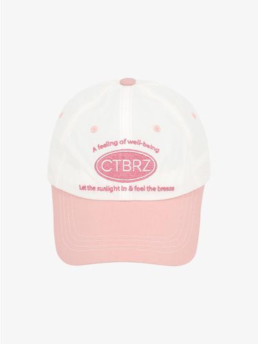 CTBRZ Nylon Color Block Ball Cap_Pink - CITYBREEZE - Modalova