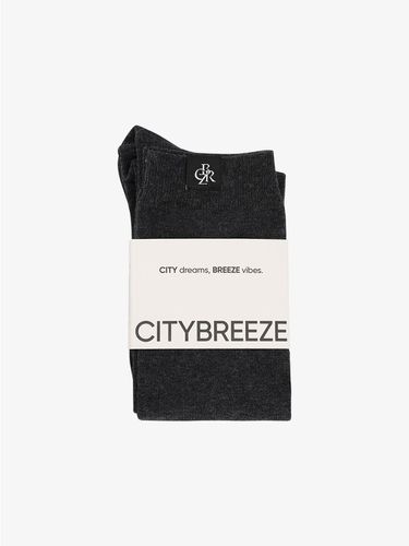 CTBRZ Knee Socks_Charcoal - CITYBREEZE - Modalova