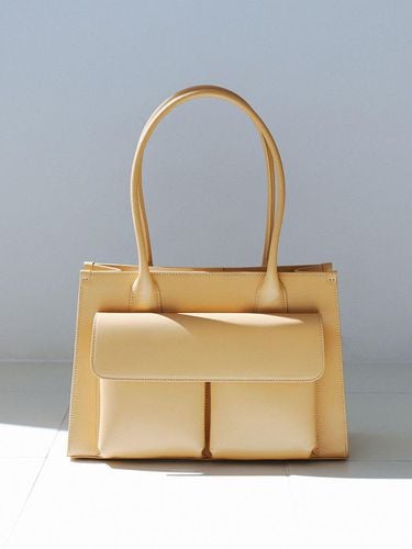 Annie Twin Pocket Bag_Beige - oneninenineone - Modalova