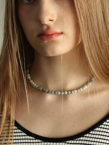 Jade Necklace - Less is more - Modalova