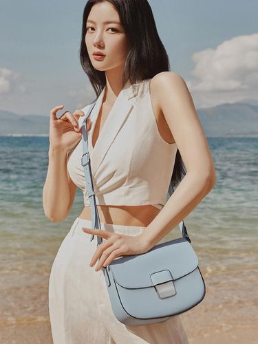 Facade Shoulder Bag 22_Light Blue - COURONNE - Modalova