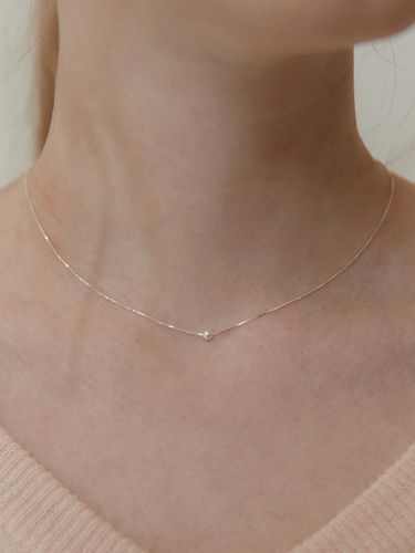 Only Pearl Box Chain Necklace - TATIANA - Modalova