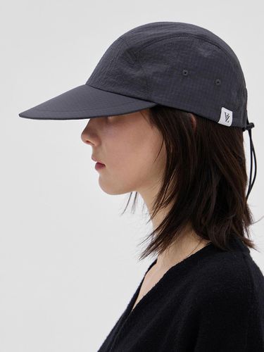 VZ Label String Ribstop Camp Cap_Black - VARZAR - Modalova