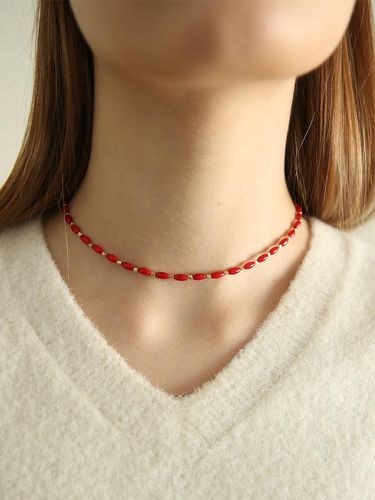 Gemstone Necklace - Less is more - Modalova