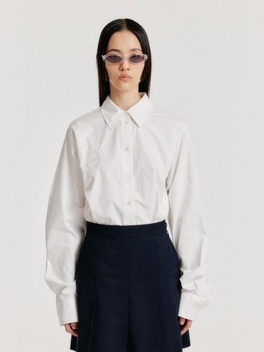 YOM Long Sleeve Shirt_White - EENK - Modalova