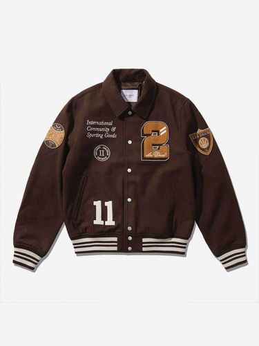 LES DEUX] VARSITY WOOL JACKET 3.0_M238CJK502M - T.I FOR MEN - Modalova