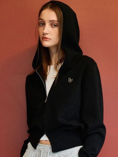 GNRL Essential Zip-Up Hoodie Black - GENERAL IDEA - Modalova