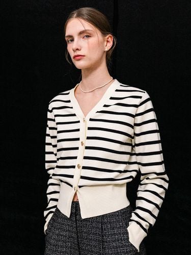 Essential Stripe Cardigan - GENERAL IDEA - Modalova