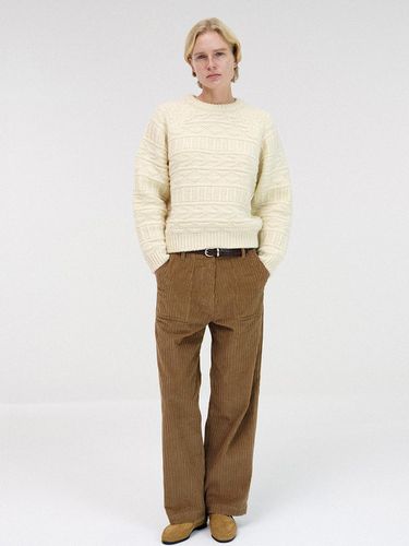 Double Folded Corduroy Pants - NOTHING WRITTEN - Modalova