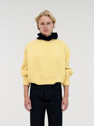 Tobu Volume Wool Sweater - Yellow - NOTHING WRITTEN - Modalova