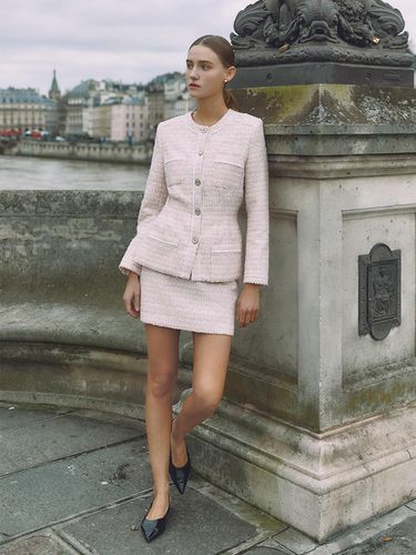 CAMERON Tweed Jacket+ELSA Tweed Skirt Set - BAU by Bride And You - Modalova